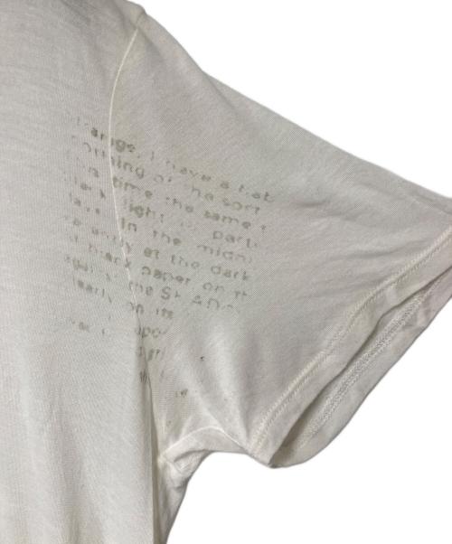 JULIUS（ユリウス）JULIUS (ユリウス) デザインTシャツ ホワイト サイズ:1の古着・服飾アイテム