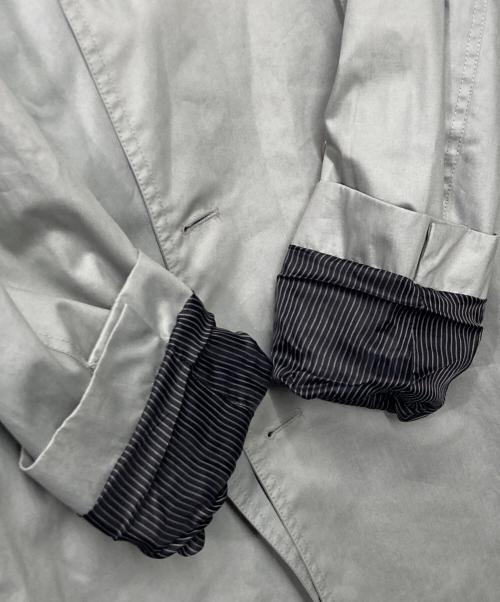 DIOR HOMME（ディオール オム）DIOR HOMME (ディオール オム) ベルト付トレンチコート グレー サイズ:44の古着・服飾アイテム