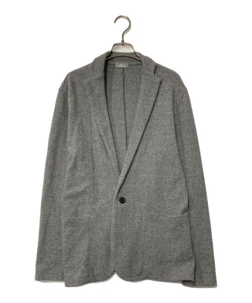 kolor/BEACON（カラービーコン）kolor/BEACON (カラービーコン) ウールカシミヤニットジャケット グレー サイズ:1の古着・服飾アイテム