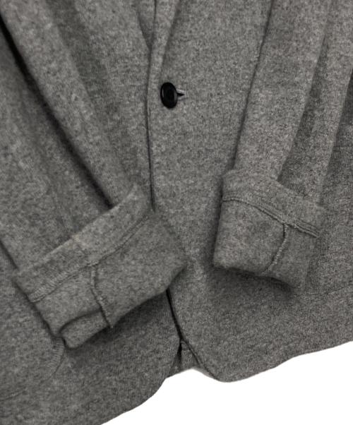 kolor/BEACON（カラービーコン）kolor/BEACON (カラービーコン) ウールカシミヤニットジャケット グレー サイズ:1の古着・服飾アイテム