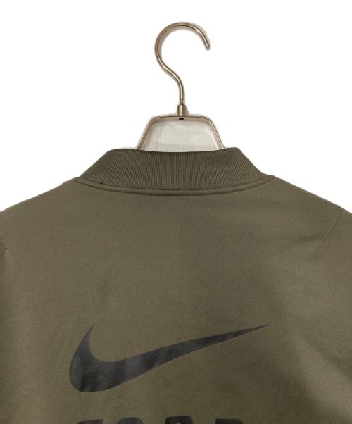 NIKE（ナイキ）NIKE (ナイキ) F.C.R.B. (エフシーレアルブリストル) リバーシブルトラックブルゾン カーキ×イエロー サイズ:Sの古着・服飾アイテム