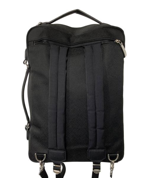 PELLE MORBIDA（ペッレモルビダ）PELLE MORBIDA (ペッレモルビダ) capitano リュック / ショルダーバッグ ブラックの古着・服飾アイテム