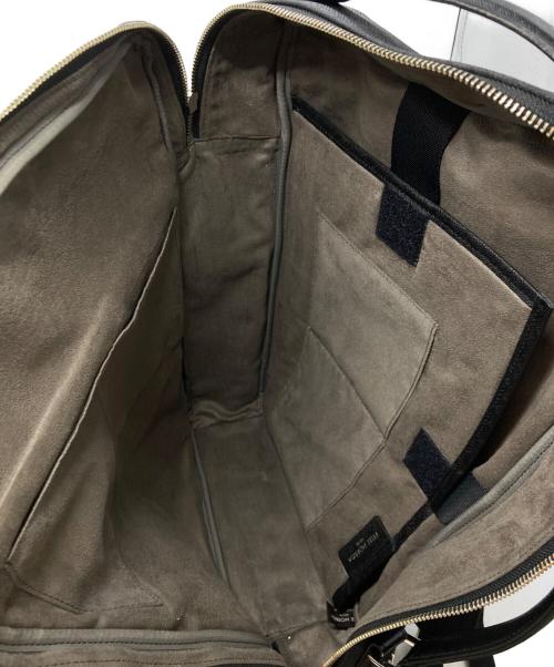 PELLE MORBIDA（ペッレモルビダ）PELLE MORBIDA (ペッレモルビダ) capitano リュック / ショルダーバッグ ブラックの古着・服飾アイテム