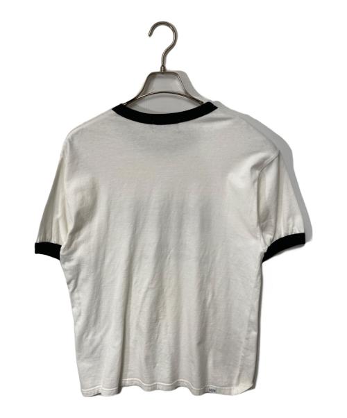 Hysteric Glamour（ヒステリックグラマー）Hysteric Glamour (ヒステリックグラマー) HYSTERICATS Tシャツ ホワイト×ブラック サイズ:Ｍの古着・服飾アイテム