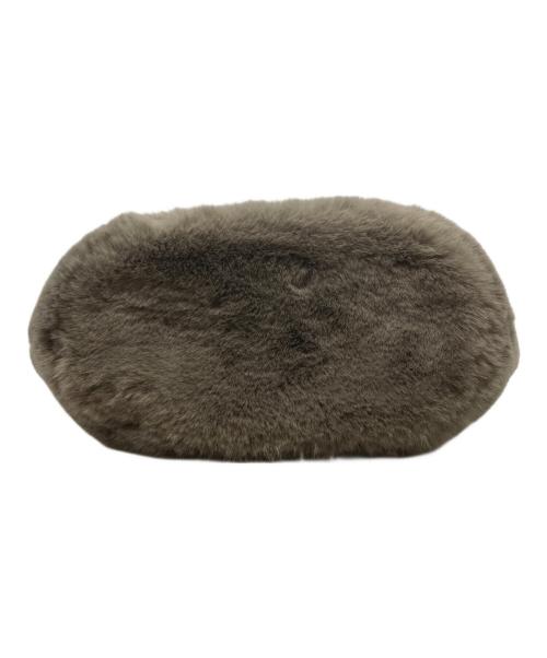 VIOLAd'ORO（ヴィオラドーロ）VIOLAd'ORO (ヴィオラドーロ) ファー2WAYバッグ ブラウンの古着・服飾アイテム