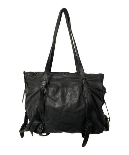 PATRICK STEPHAN（パトリックステファン）PATRICK STEPHAN (パトリックステファン) 2WAYショルダーバッグ アトリエバッグ ブラックの古着・服飾アイテム