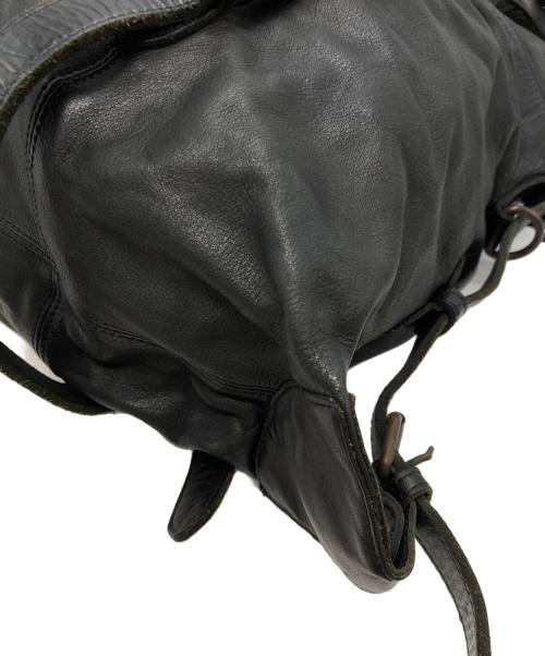 PATRICK STEPHAN（パトリックステファン）PATRICK STEPHAN (パトリックステファン) 2WAYショルダーバッグ アトリエバッグ ブラックの古着・服飾アイテム