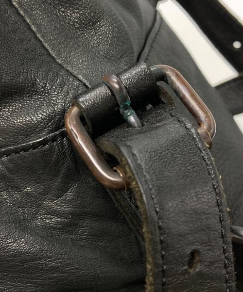 PATRICK STEPHAN（パトリックステファン）PATRICK STEPHAN (パトリックステファン) 2WAYショルダーバッグ アトリエバッグ ブラックの古着・服飾アイテム