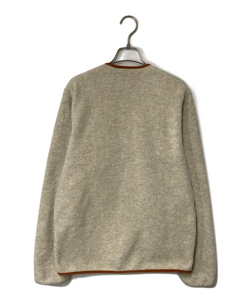 Patagonia（パタゴニア）Patagonia (パタゴニア) シンチラ・カーディガン ベージュ×ブラウン サイズ:Sの古着・服飾アイテム