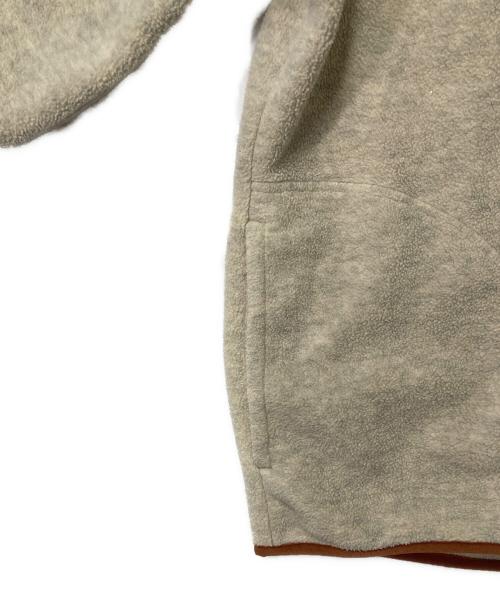 Patagonia（パタゴニア）Patagonia (パタゴニア) シンチラ・カーディガン ベージュ×ブラウン サイズ:Sの古着・服飾アイテム