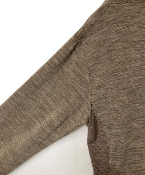 Icebreaker（アイスブレーカー）Icebreaker (アイスブレーカー) REAL FLEECE LS CREWE ブラウン サイズ:XSの古着・服飾アイテム