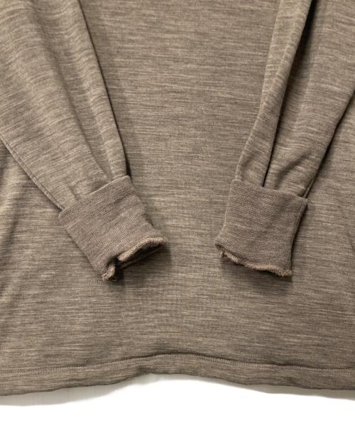 Icebreaker（アイスブレーカー）Icebreaker (アイスブレーカー) REAL FLEECE LS CREWE ブラウン サイズ:XSの古着・服飾アイテム