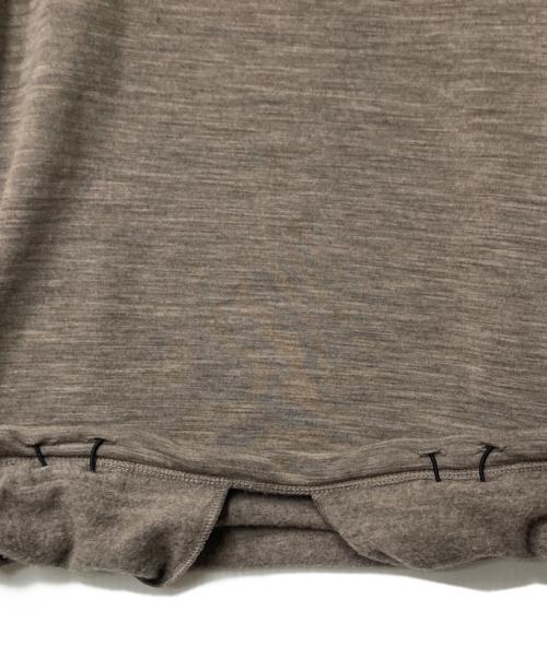 Icebreaker（アイスブレーカー）Icebreaker (アイスブレーカー) REAL FLEECE LS CREWE ブラウン サイズ:XSの古着・服飾アイテム