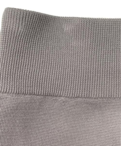 ANAYI（アナイ）ANAYI (アナイ) ウールミラノリブニットパンツ グレー サイズ:38 未使用品の古着・服飾アイテム