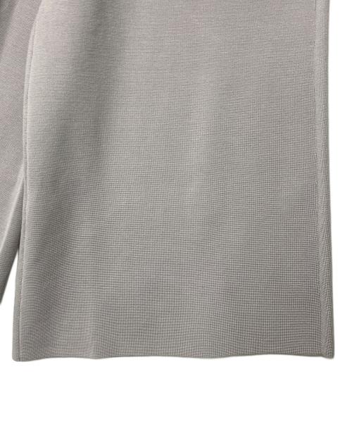 ANAYI（アナイ）ANAYI (アナイ) ウールミラノリブニットパンツ グレー サイズ:38 未使用品の古着・服飾アイテム