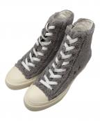 MAZELLマゼル）の古着「ボアハイカットスニーカー」｜グレー