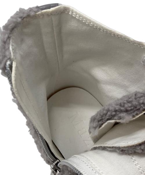 MAZELL（マゼル）MAZELL (マゼル) ボアハイカットスニーカー グレー サイズ:37の古着・服飾アイテム