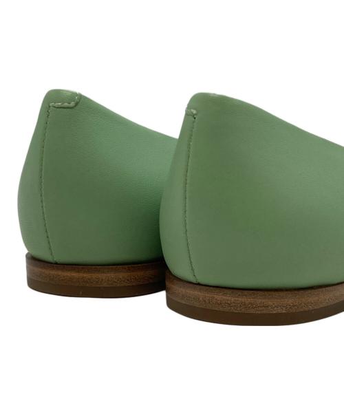 PELLICO（ペリーコ）PELLICO (ペリーコ) スクエアトゥーパンプス グリーン サイズ:36の古着・服飾アイテム