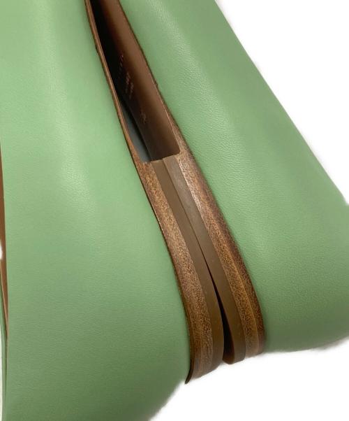 PELLICO（ペリーコ）PELLICO (ペリーコ) スクエアトゥーパンプス グリーン サイズ:36の古着・服飾アイテム