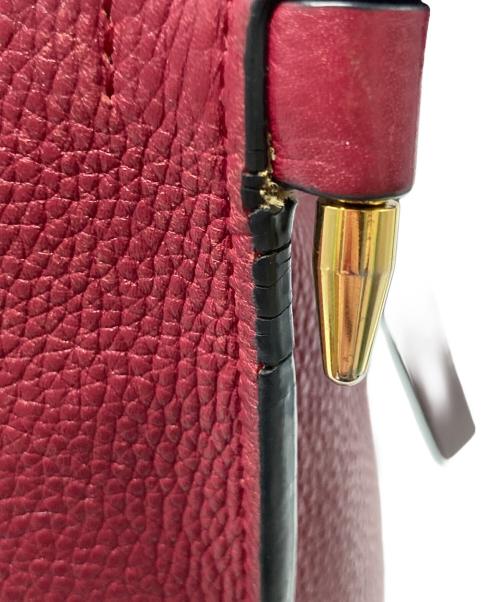 LOEWE（ロエベ）LOEWE (ロエベ) GATE BUCKET ゲート バケット ショルダーバッグ ピンクの古着・服飾アイテム