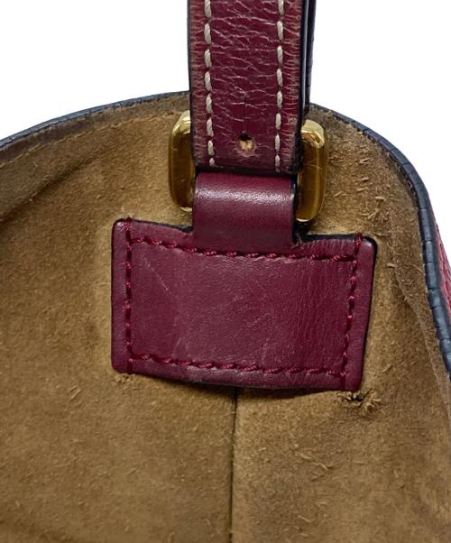 LOEWE（ロエベ）LOEWE (ロエベ) GATE BUCKET ゲート バケット ショルダーバッグ ピンクの古着・服飾アイテム