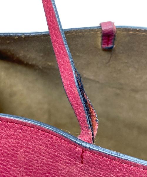 LOEWE（ロエベ）LOEWE (ロエベ) GATE BUCKET ゲート バケット ショルダーバッグ ピンクの古着・服飾アイテム