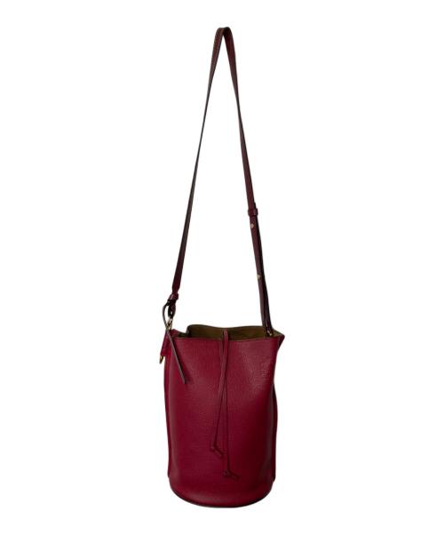 LOEWE（ロエベ）LOEWE (ロエベ) GATE BUCKET ゲート バケット ショルダーバッグ ピンクの古着・服飾アイテム