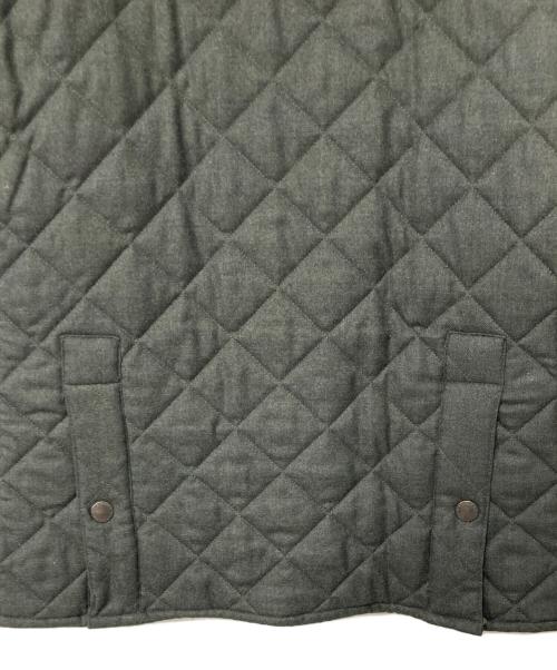 Barbour（バブアー）Barbour (バブアー) SHIPS (シップス) 別注キルティングジャケット グレー×カーキ サイズ:34の古着・服飾アイテム