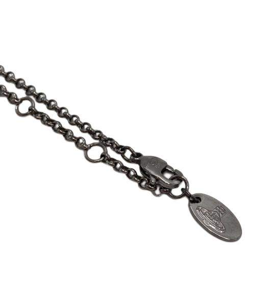 Vivienne Westwood（ヴィヴィアンウエストウッド）Vivienne Westwood (ヴィヴィアンウエストウッド) MINI BAS RELIEF ネックレス シルバーの古着・服飾アイテム