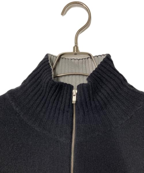 C.P COMPANY（シーピーカンパニー）C.P COMPANY (シーピーカンパニー) 06AW ハーフジップニット ブラック×グレー サイズ:50の古着・服飾アイテム