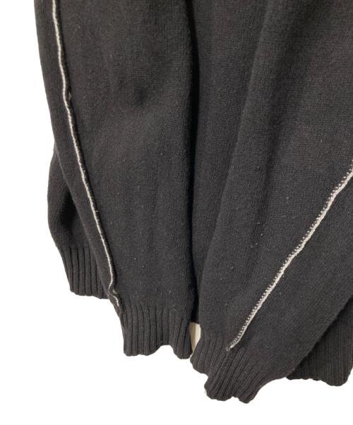 C.P COMPANY（シーピーカンパニー）C.P COMPANY (シーピーカンパニー) 06AW ハーフジップニット ブラック×グレー サイズ:50の古着・服飾アイテム