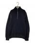 C.P COMPANY（シーピーカンパニー）の古着「06AW ハーフジップニット」｜ブラック×グレー