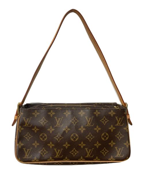LOUIS VUITTON（ルイ ヴィトン）LOUIS VUITTON (ルイ ヴィトン) ヴィバシテMM モノグラム ショルダーバッグ ブラウンの古着・服飾アイテム