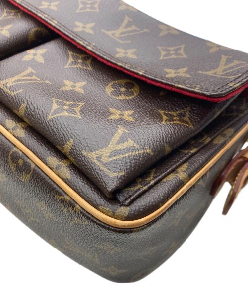 LOUIS VUITTON（ルイ ヴィトン）LOUIS VUITTON (ルイ ヴィトン) ヴィバシテMM モノグラム ショルダーバッグ ブラウンの古着・服飾アイテム