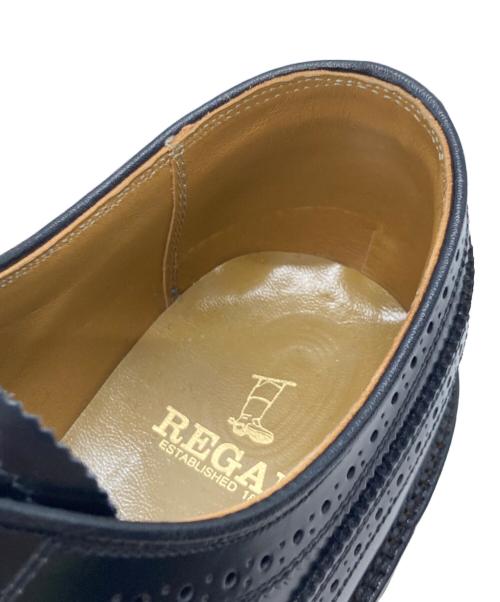 REGAL（リーガル）REGAL (リーガル) ウィングチップシューズ ブラック サイズ:281/2の古着・服飾アイテム