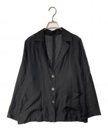 JOURNAL STANDARD（ジャーナルスタンダード）の古着「ライトラフクロスジャケット」｜ブラック