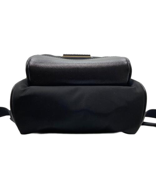 MARC JACOBS（マークジェイコブズ）MARC JACOBS (マークジェイコブズ) ナイロンロゴリュック ブラックの古着・服飾アイテム