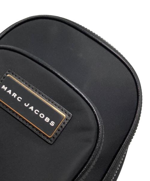 MARC JACOBS（マークジェイコブズ）MARC JACOBS (マークジェイコブズ) ナイロンロゴリュック ブラックの古着・服飾アイテム