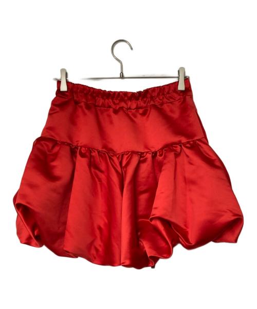 POSY（ポージー）POSY (ポージー) POSY duck balloon short pants レッド サイズ:FREEの古着・服飾アイテム