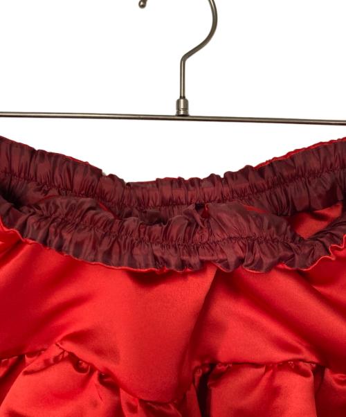 POSY（ポージー）POSY (ポージー) POSY duck balloon short pants レッド サイズ:FREEの古着・服飾アイテム