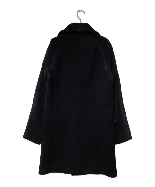 PAUL SMITH（ポールスミス）PAUL SMITH (ポールスミス) スタンドカラーニットコート ブラック サイズ:Ｍの古着・服飾アイテム