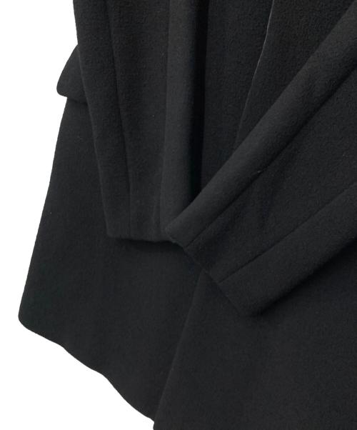 PAUL SMITH（ポールスミス）PAUL SMITH (ポールスミス) スタンドカラーニットコート ブラック サイズ:Ｍの古着・服飾アイテム