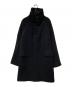 PAUL SMITH（ポールスミス）の古着「スタンドカラーニットコート」｜ブラック