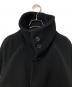 中古・古着 PAUL SMITH (ポールスミス) スタンドカラーニットコート ブラック サイズ:Ｍ：7000円