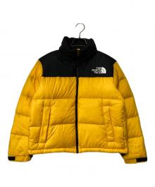 THE NORTH FACE（ザ ノース フェイス）の古着「Short Nuptse JKT」｜ブラック×イエロー