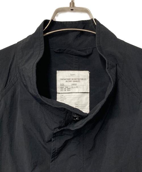 SHIPS（シップス）SHIPS (シップス) M90 SWEDISH MILITARY COAT ミリタリーコート ブラック サイズ:Lの古着・服飾アイテム