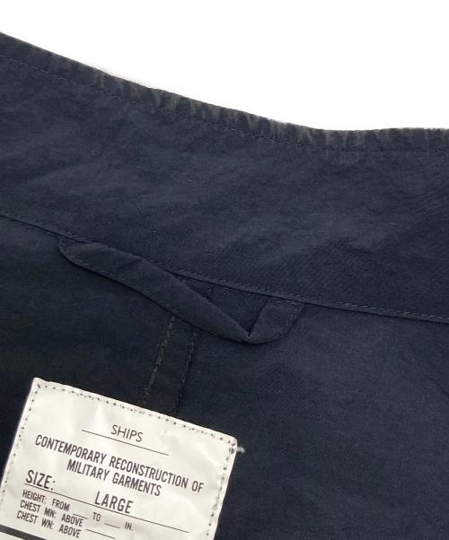 SHIPS（シップス）SHIPS (シップス) M90 SWEDISH MILITARY COAT ミリタリーコート ブラック サイズ:Lの古着・服飾アイテム