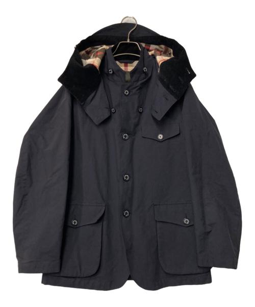 MACKINTOSH LONDON（マッキントッシュ ロンドン）MACKINTOSH LONDON (マッキントッシュ ロンドン) フーデッドジャケット ネイビー サイズ:38の古着・服飾アイテム