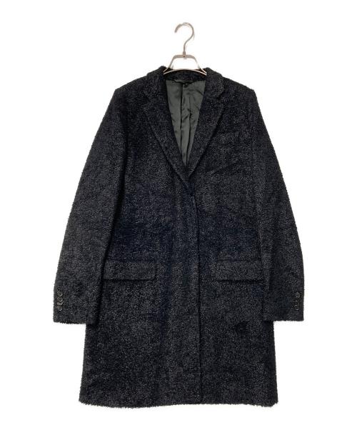 HELMUT LANG（ヘルムートラング）HELMUT LANG (ヘルムートラング) ブークレチェスターフィールドコート ブラック サイズ:40の古着・服飾アイテム
