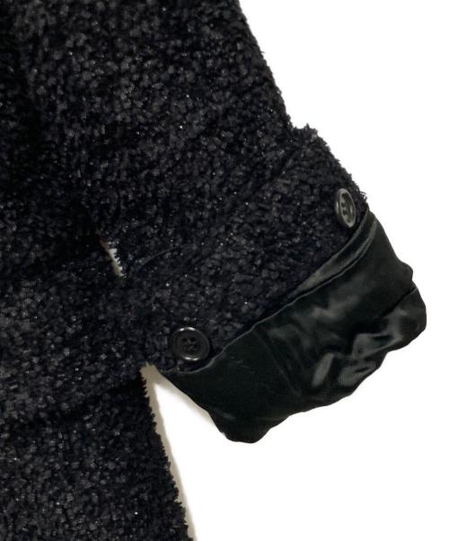 HELMUT LANG（ヘルムートラング）HELMUT LANG (ヘルムートラング) ブークレチェスターフィールドコート ブラック サイズ:40の古着・服飾アイテム